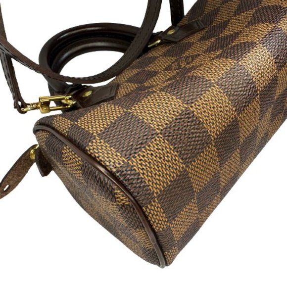 Louis Vuitton Damier Ebene Mini Sac HL Speedy bag Authentic LV handbag Vintage - Picture 12 of 16